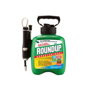 Roundup 2,5 L i tryksprøjte